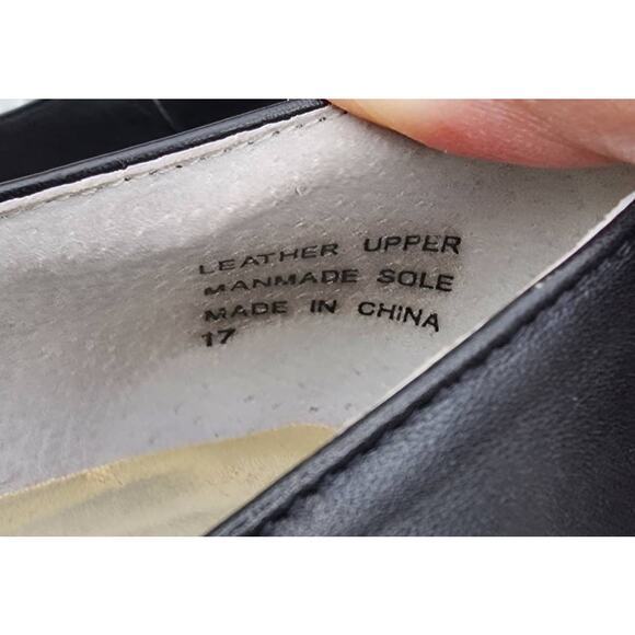 Caressa Classic Leather Comfort Pumps Heels 8.5W - Picture 6 of 13